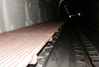Evacuation platform(emergency walkway made of composite material)  Manufacturer - Anyang Railway Equipment